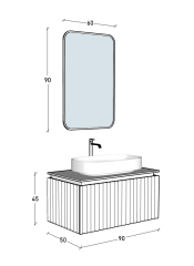 ASMARA Banyo Dolabı