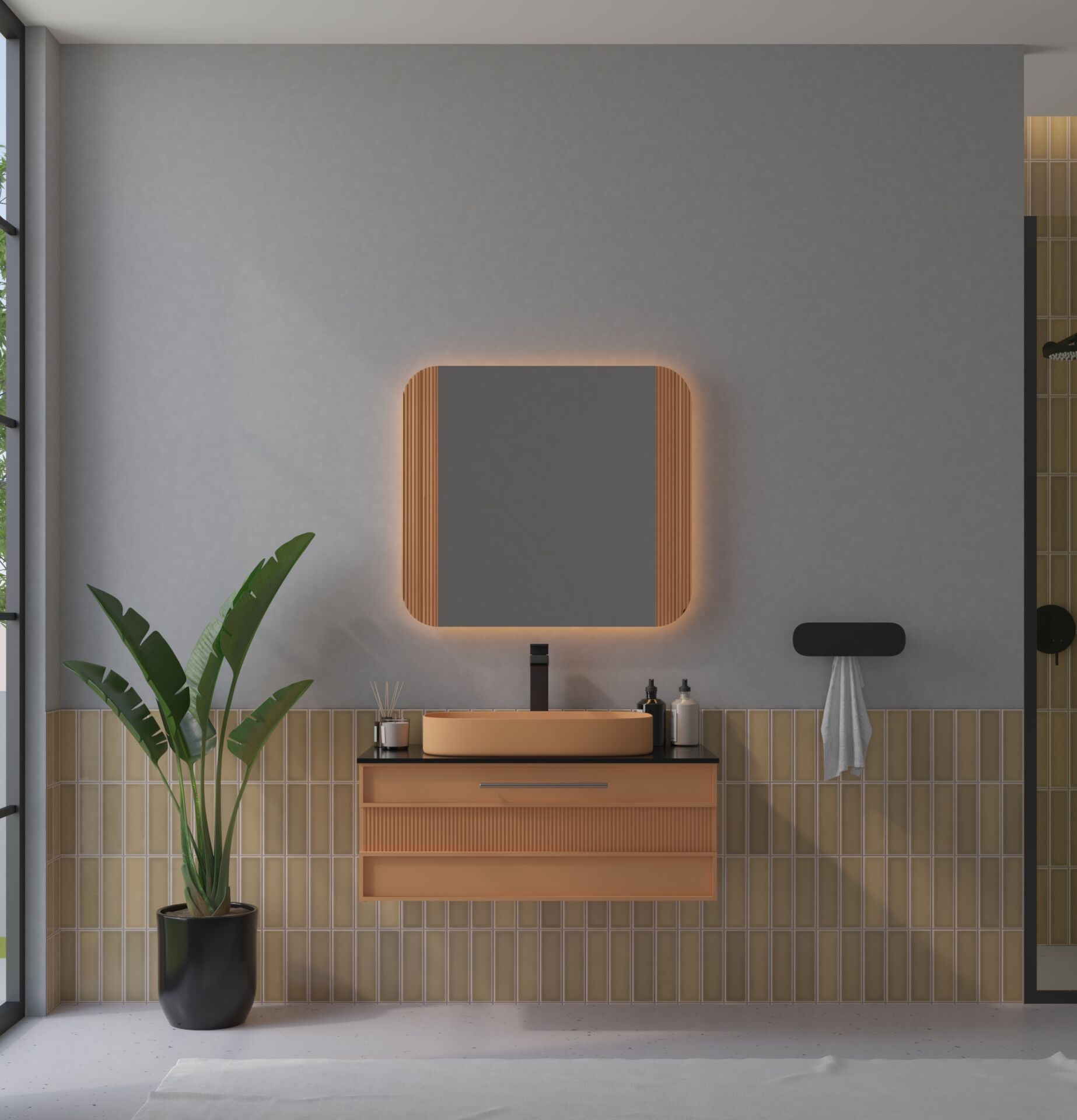 MANDALIN Banyo Dolabı